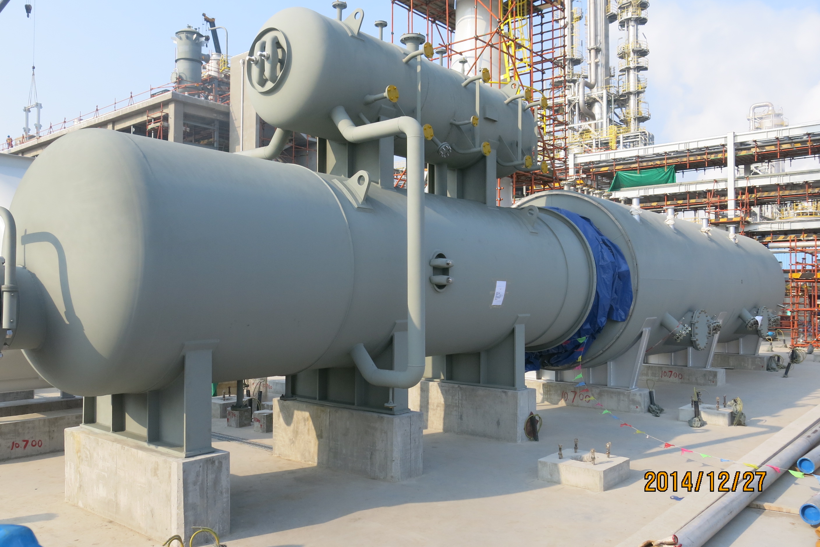 我公司承接DURR-湛江BASF項目RTO余熱鍋爐